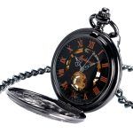Black Pocket Watch Clover - Image 2