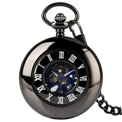 Black Pocket Watch Vigilant