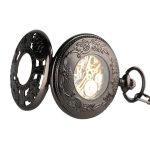 Black Steampunk Pocket Watch - Image 4