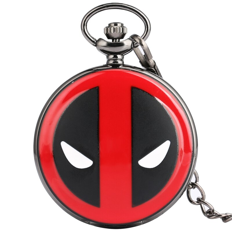 Deadpool-Spider-Man-Pocket-Watch.jpg Deadpool & Spider-Man Pocket Watch - Image 1