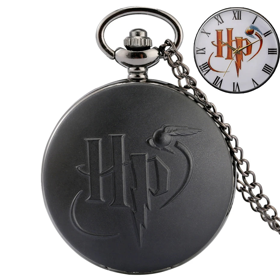 H454798d2eca9485e9cbec1651e24e1efj.jpg Harry Potter Pocket Watch - HP - Image 1