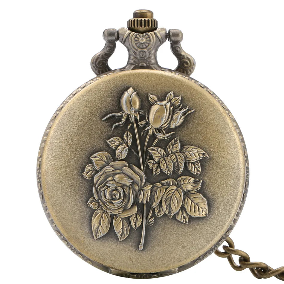 H5e84f91f424e4b18aa8f9c5fa01d229c4.jpg Victorian Bloom Pocket Watch - Image 1