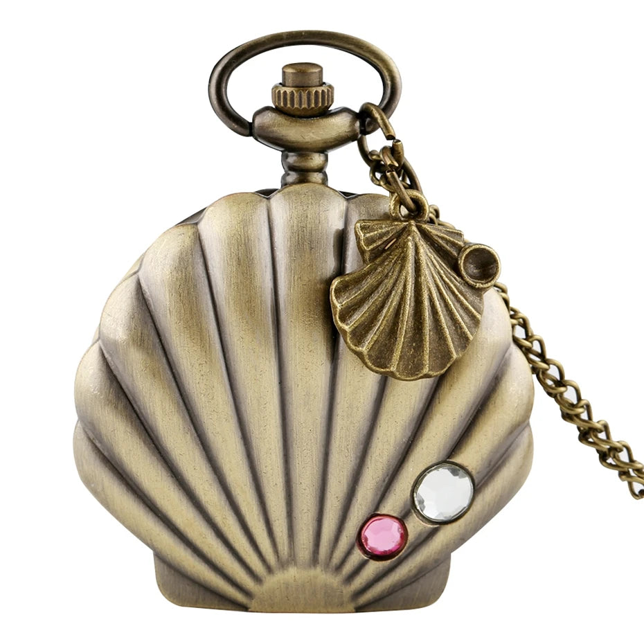 H7352491142bc403284dad621f625889bJ.jpg Shell Pocket Watch - Image 1