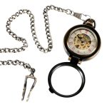Vintage Open Face Mechanical Pocket Watch - Image 5