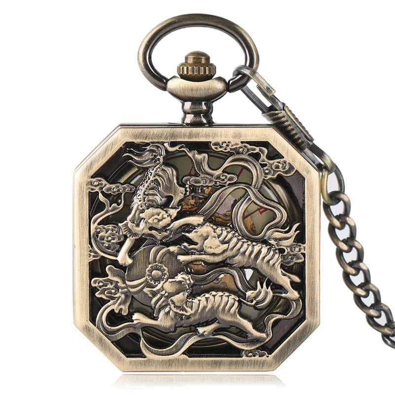 HTB1m9w4bBUSMeJjSszcq6znwVXaJ_d1bc0a30-11bf-48fa-83ae-f275c52ce37e.jpg Qilin Mechanical Pocket Watch - Image 1