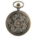 Women's Flower Pocket Watch