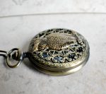 Owl Pocket Watch Mechanical - Image 3