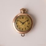 Vintage 1950s Mechanical Pocket Watch | Ladies Elegant Medallion Watch