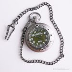 Vintage Timex Expedition Pocket Watch | Silver-tone Timex Indiglo Pocket Watch - Image 3