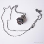Vintage Relic Medallion Watch | Ladies Pearl Dial Pink Necklace Watch - Image 7