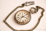Vintage Eiffel Tower Pocket Watch | Elegant Vest Watch - Image 7