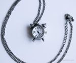 Vintage Decree Pocket Watch | Alarm Clock Necklace Pendant - Image 2