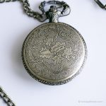 Vintage Firefighter Pocket Watch | Firefighter Gift Watch - Image 6