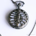 Vintage Skeleton Pocket Watch | Gold-tone Vest Watch - Image 2