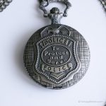 Vintage Police Pocket Watch | Policeman Gift Watch