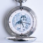Vintage Wolf Pocket Watch | Animal Pocket Watch - Image 5