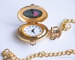 Vintage Butterfly Pocket Watch for Ladies | Elegant Gold-tone Pocket Watch - Image 5
