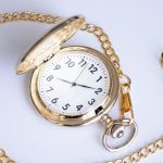 Vintage Gold-tone Pocket Watch | Elegant Vest Watch for Men Quartz