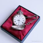 Vintage Andre Rivalle Pocket Watch | Mechanical Vest Watch for Him