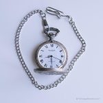 Vintage Andre Rivalle Pocket Watch | Mechanical Vest Watch for Him - Image 5