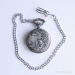 Vintage Andre Rivalle Pocket Watch | Mechanical Vest Watch for Him - Image 7