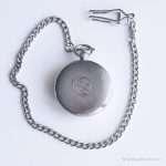 Vintage Luxury Collectible Pocket Watch | Silver-tone Vest Watch - Image 5