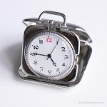 Vintage Square Pocket Watch | Collectible Floral Pocket Watch - Image 2