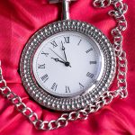 Vintage Elegant Pocket Watch | Silver-tone Vest Watch Roman Numerals - Image 2