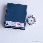 Vintage Luxury Collectible Pocket Watch | Silver-tone Vest Watch - Image 7