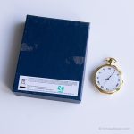 Vintage Luxury Pocket Watch | Elegant Gold-tone Vest Watch - Image 8