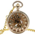 Mechanical Pocket Watch Sunflower - Image 4