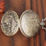 Pocket Watch Wolf Design - Image 3