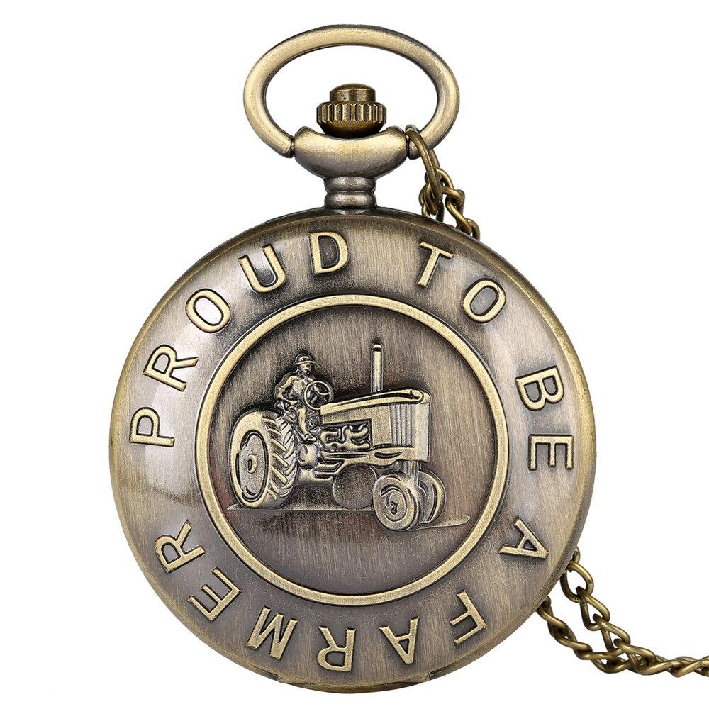 Proud-To-Be-a-Farmer-Pocket-Watch.jpg Proud To Be a Farmer Pocket Watch - Image 1