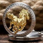 Golden Stallion Pocket Watch - Image 3