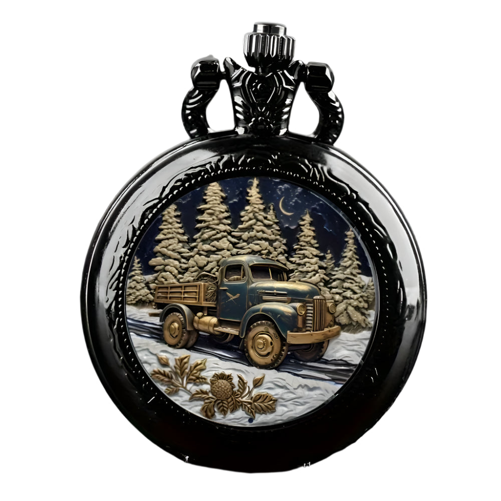 S806bc6be26bf4078a6fb72a20cfd98feM.jpg Timber Trail Pocket Watch - Image 1