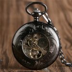 Eagle in Flight Mechanical Pocket Watch - Image 5