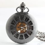 Jules Verne Mechanical Pocket Watch