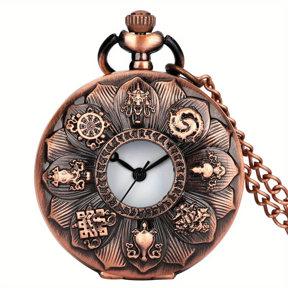 Sec6e3530da4e422cbe452ed7b64933958.jpg Serenity Lotus Pocket Watch - Image 1