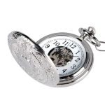 Silver Shield Full Hunter Pocket Watch - Image 4