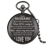 To My Husband Pocket Watch - Image 2