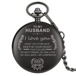 To My Husband Pocket Watch - Image 6