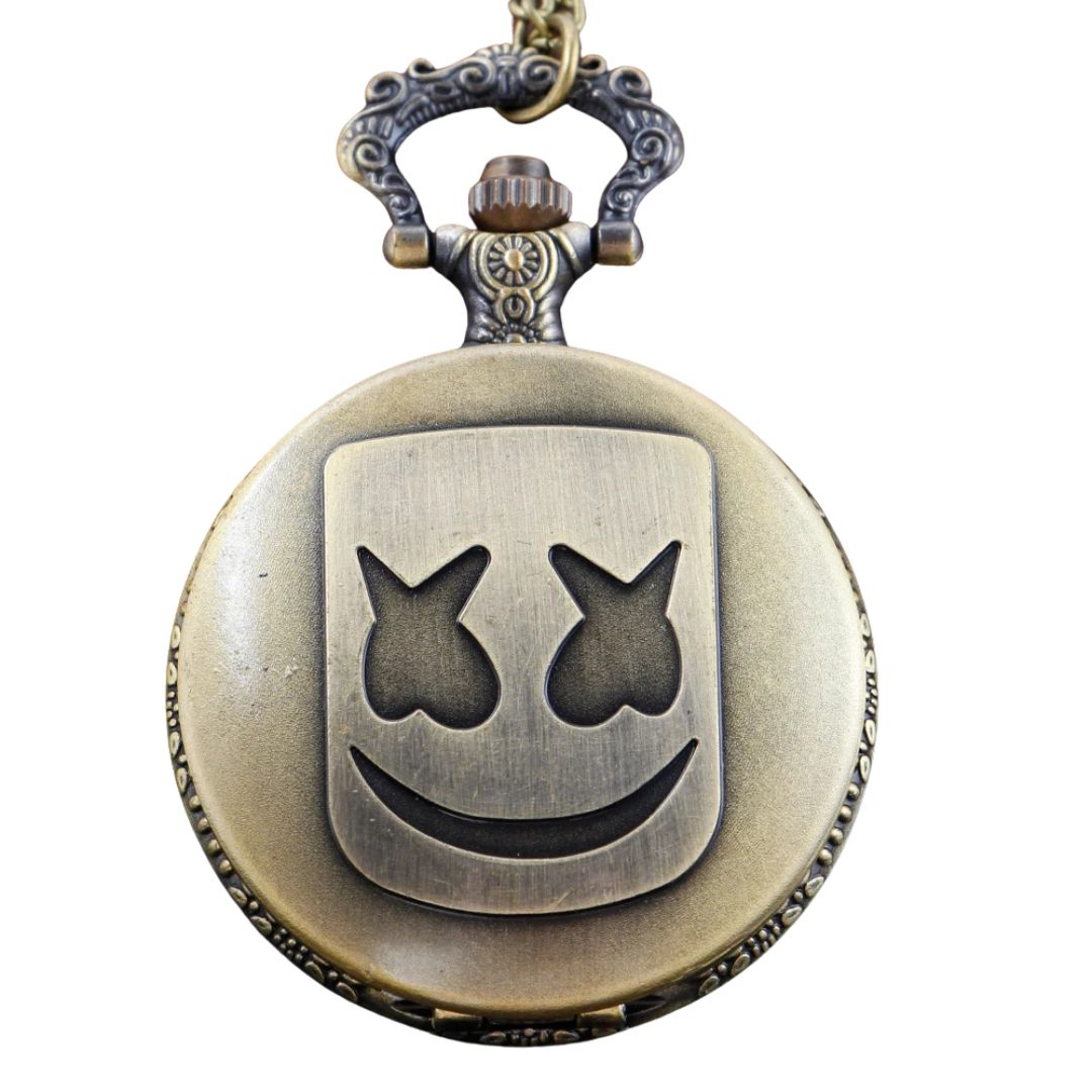 Untitleddesign.jpg Clown Mask Pocket Watch - Image 1