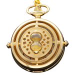 Golden Hourglass Watch