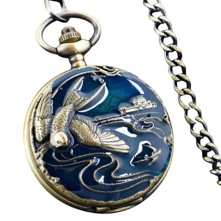 Ink Bloom Pocket Watch