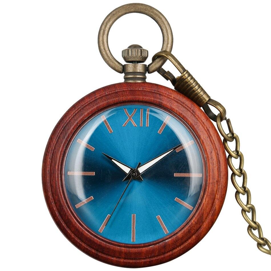 Wooden-Pocket-Watch-Modern.jpg Blue Face Pocket Watch - Image 1