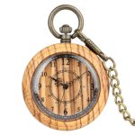 Wooden Pocket Watch Retro - Image 4