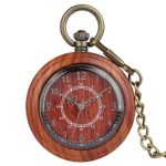 Wooden Pocket Watch Retro - Image 5
