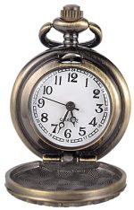 Butterfly Pocket Watch Necklace - Image 2