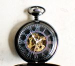 Mechanical mermaid pocket watch. - Image 4