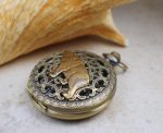Bear Pocket Watch In Bronze - Image 2